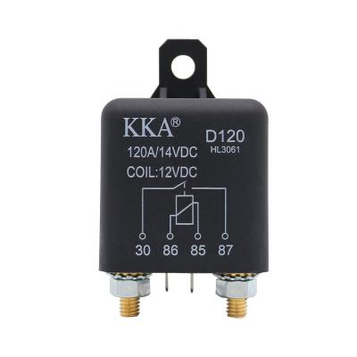 China AgSnO2 KKA-D120 120A 12V 1.8W Heavy Duty Car Starter Relay, Automotive Relay for Car, Engine, Truck, Boat Engine Power Start for sale