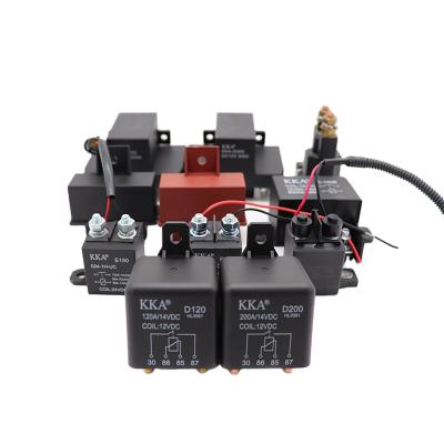 China 12V/24V High Current Automotive Relay, Car Starter AgSnO2 120A/150A/200A Heavy Duty Relay, Preheating Relay for sale