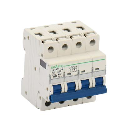 China PA66/PC 16a 1p miniature mcb circuit breaker CE certificate for sale