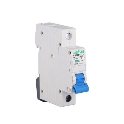 China Type 3 ac pole mcb 4 amp mini circuit breaker 6KA 63 amp for sale