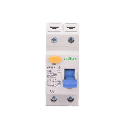 China High Level Plastic Silver Copper Electromagnetic Type RCCB 25-63A Residual Current Circuit Breaker (Corriente Disyuntor Residual) for sale