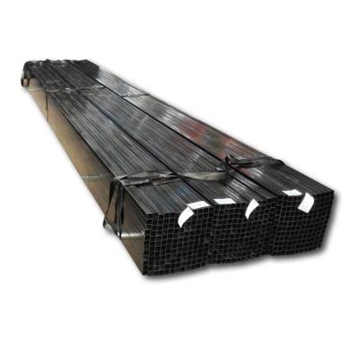 China Liquid Pipe Black Oiled Mild Iron Steel Pipe SHS Square Steel Tube for sale