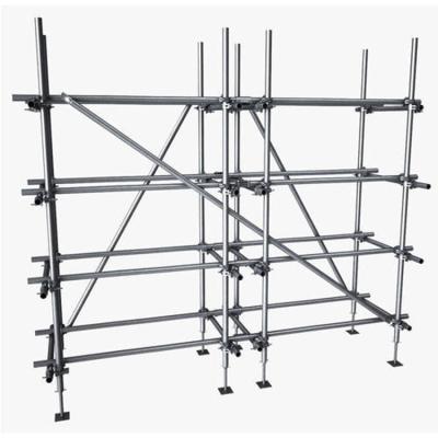 China Hotel Scaffolding Price Adjustable Construction Scaffolding Steel Ladder For Sale for sale