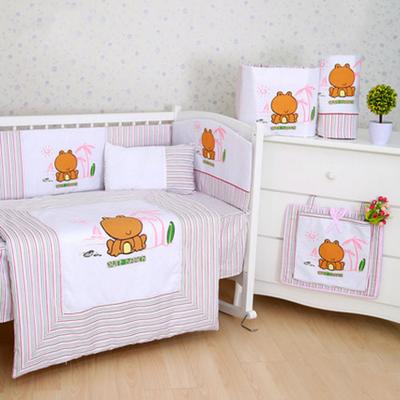 China Safe Eight Baby Bedding Pack Winter Washable Cotton Baby Bedding Set for sale