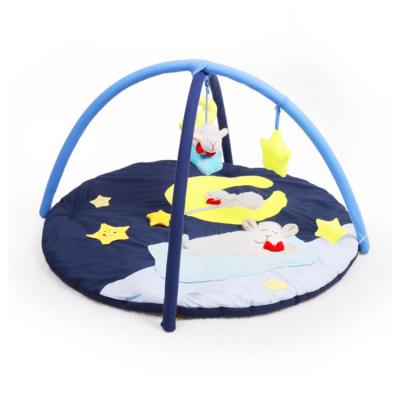 China Educational Portable Infant Sensory Exploration Stuffed Baby Gym Mat Toy New Baby Play Mat Playmat Soft Baby Gym Mat for sale