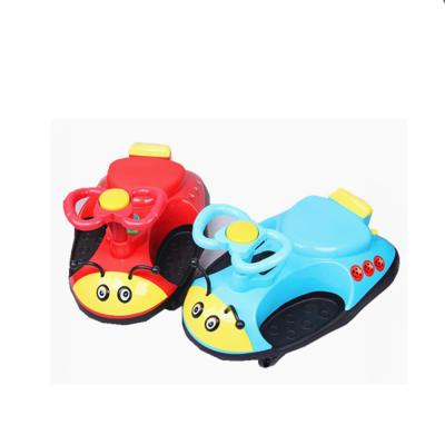 China Ride On Toy Mini Baby Swing Toy Car New Arrival Kids Manual Ride On Car for sale