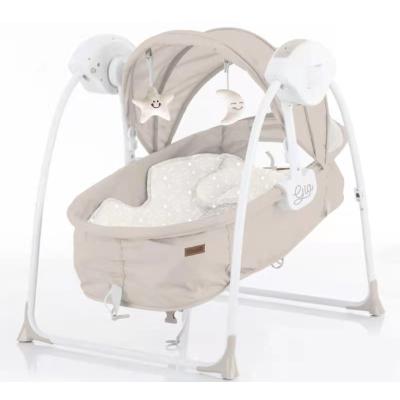 China Soft factory directly selling baby rocker chair folded electric baby swing, 2 in 1 baby shaker bad for sale