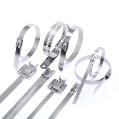 China 4.6*300mm industrieller Kabel-Zipbindungs-Edelstahl SS304 zu verkaufen