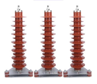 China 110kv Metal Oxide Surge Gapless Lightning Arrester for sale