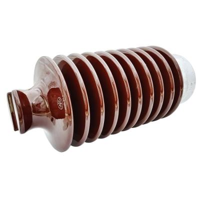 China High voltage 33KV 11KV high voltage factory direct low price ceramic porcelain porcelain line post 57 series insulator for sale