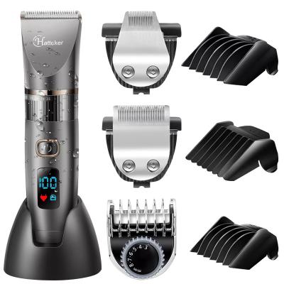 China New Hotel Design Professional Waterproof Hair Clippers Rechargeable Electric Cordless Hair Trimmer For Men for sale