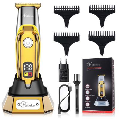 China Amazon USB Hotel Rechargeable Cordless Professional Hair Trimmers and Clippers Online Shopping Machine with T Blade for sale