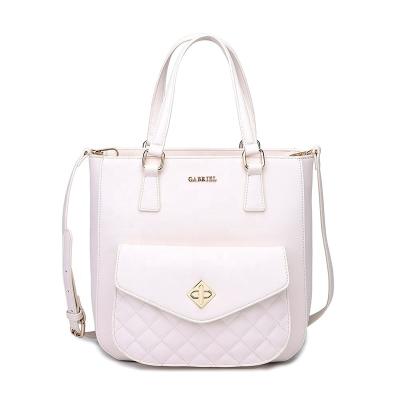 China Office Lady Handbag Fashion Tote Bag Large Capacity Shoulder Bag Eco-friendly White Tote Bag New for sale