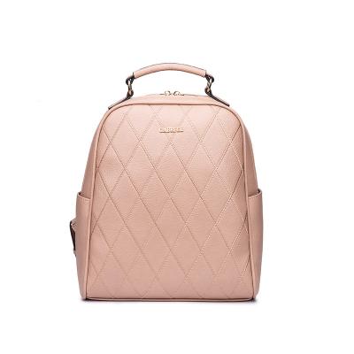 China 2020 Women's Travel Backpack Multifunctional Korean Casual Lightweight Trend Eco-friendly Fashionable Anti-theft PU Backpack New for sale