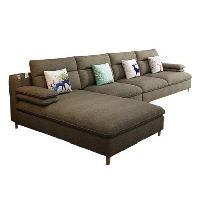 China Modern Design Removable Cover Living Room Simple Simple Home Furniture Couches Sectional Sofa Fabric Living Room Sofa Set for sale