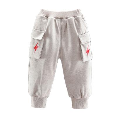 China Fade Proof Modern Custom Kids Color Breathable Sports Casual Boys Pants Shear Long Pants Cotton Trousers for sale