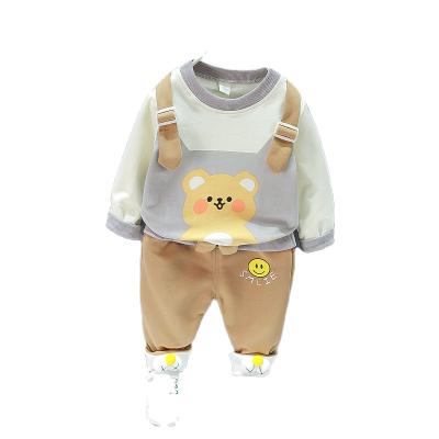 China Fashion Children's Spring Clothes or Autumn Long Sleeve Children's Clothing Cartoon Animal Children's Clothing Set Girl's Kid's Clothing Set for sale