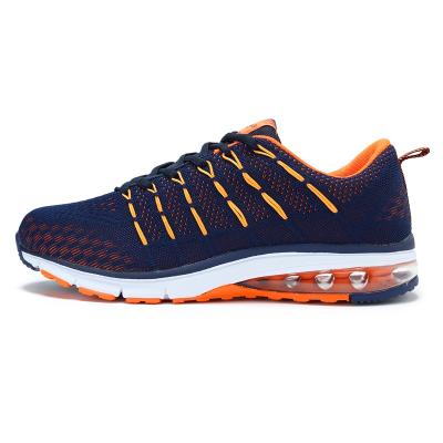 China EVA 2021 factory direct sales sole wholesale knit fabric men's sports shoe air sports lace up shoes for men for sale