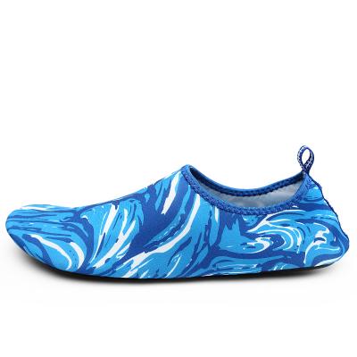 China 2021 Newest TPR Colorful Aqua Leather Shoes Water Shoes Swimming Shoes for sale