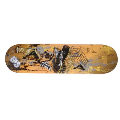 China Chinese Maple 31inch 9 Ply Maple Complete Chinese Skateboard Deck Good Quality for sale