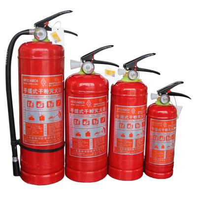 China Hot Sale Low Price Portable Dry Powder Car Fire Extinguisher 4kg/ Fire Rescue for sale