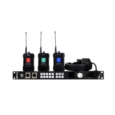 China 8-Channel Intercom Radio Communication Wireless Call System with Tally Light and Long Range for sale