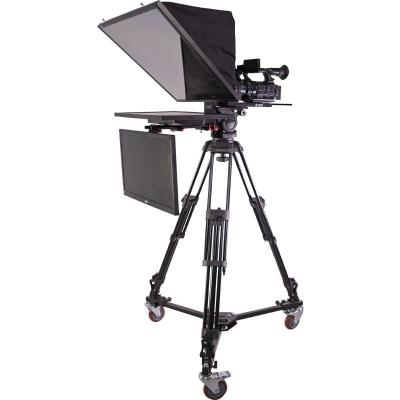 China Foldable 24 Inch Dual Screen Teleprompter for Conference Speaking Engagements for sale