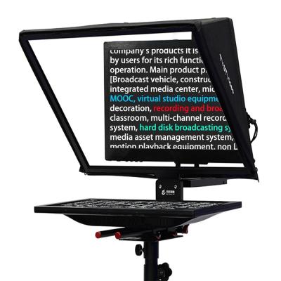 China Private Mold Yes 20 inch Single Screen Tempered Prompter Glass Studio Teleprompter for sale