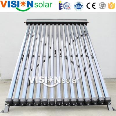 China Solar Water Heater Hot Water Swimming Pool Space Heating Copper Pipe Collectors for sale