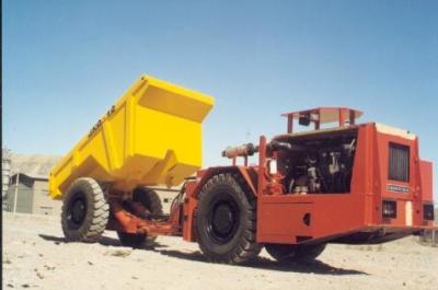 China Caminhão subterrâneo alto do transporte da capacidade de carga, equipamento de mineração pesado de 25 toneladas à venda