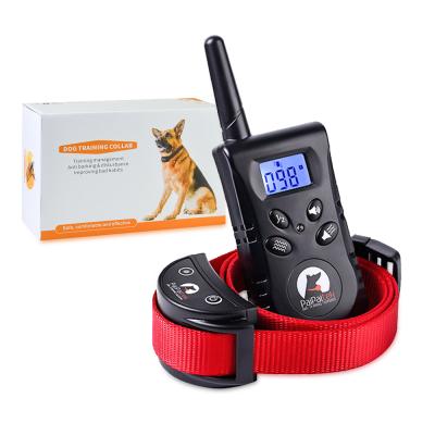 China Adjustable Shock Levels No Shock Dogs Collar Training Supplies New Remote Educational Puppy Training Kit for sale