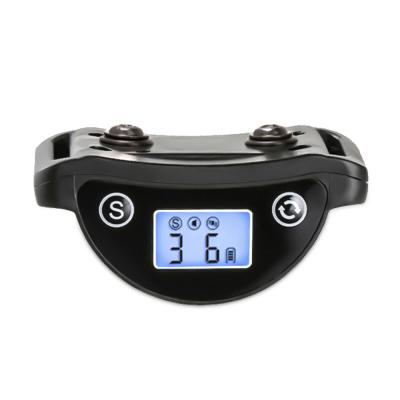 China Rechargeable Sustainable LCD Vibrate Beeper No Static Shock Anti Bark Stop Bark Collar For Dog for sale