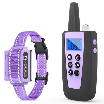 China Sustainable Dog Training Products Amazon Dog Remote Training Collar Waterproof for sale