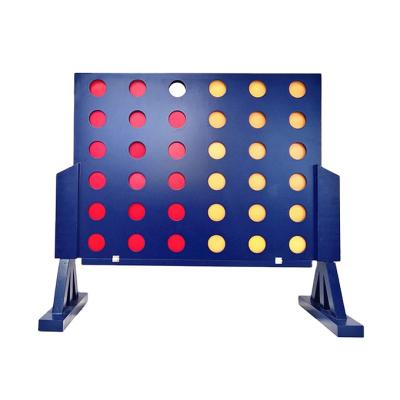 China Indoor Play / Wooden Outdoor Play 4 In A Row Outdoor Game Big Yard Games Connect Four In A Row For Kids And Adults for sale