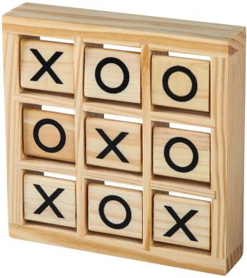 China Indoor Game / Casual Puzzle Games Outoor Game Twirling Tac Toe Game Set Wooden Children And Adults Suitable For Tic for sale