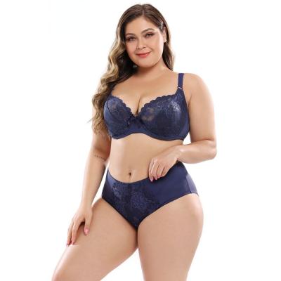 China Plus Size Bra Viable Underwear Push Up Strapless Bra And Bra Lace Panties for sale