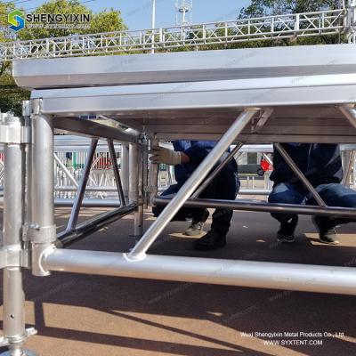 China Outdoor Easy Install Aluminum Cheap Portable Stage/Aluminum mobile concert event staging cheap portable stage for sale for sale