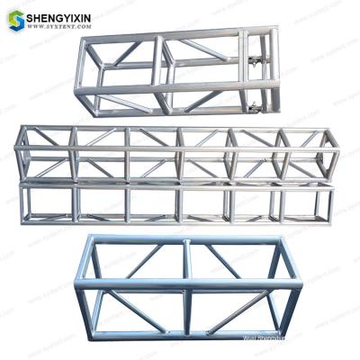 China Hot Selling Portable Stage Truss Aluminum Light Spigot Truss for the stage Navigational signage aluminum goal post truss for sale