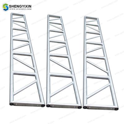 China Aluminum Spigot Portal Frame Stage Truss Catwalk Truss Concert Outdoor metal wedding stage lighting roof truss for sale for sale