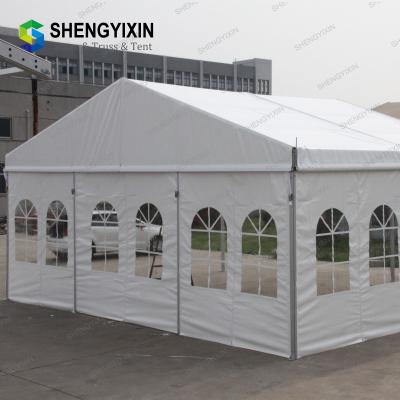 China 15x25m Aluminium Frame Marquee White Coated PVC Fabric Aluminum Frame Tent for Wedding Party for sale