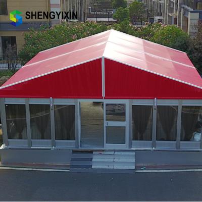 China 10x30 aluminum frame outdoor trade show event tents Hot sale 20x40m for 800 people party event tents for sale