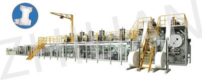 China Disposable Classical Adult Diaper Machine 300m / min for sale