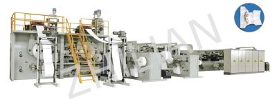 China Customized Baby Diaper Making Machine Full Width Waistband Type for sale