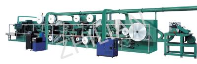 China S M L XL Baby Diaper Pad Machine 400 Pcs /Min To 600 Pcs /Min for sale