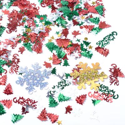 China Chirstmas Decor Christmas Muti-Mixed Confetti for Christmas Eve Dinner Decorations for sale