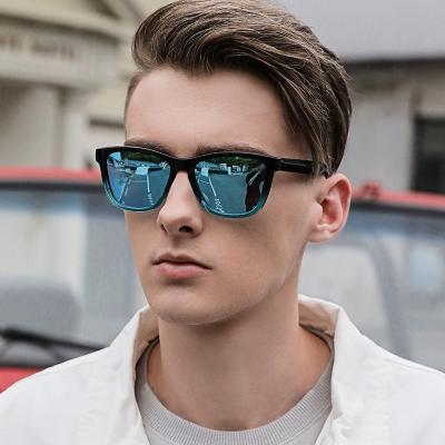 China 10 Years Experience NIWOTA 0717 PC River Gradient Frame Hd Color Gradient Lens Outdoor Men Sunglasses for sale