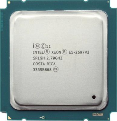 China Server XEON E5-2697 V2 CPU PROCESSOR 12 CORE 2.70GHZ 30MB L3 HIDE 130W SR19H for sale