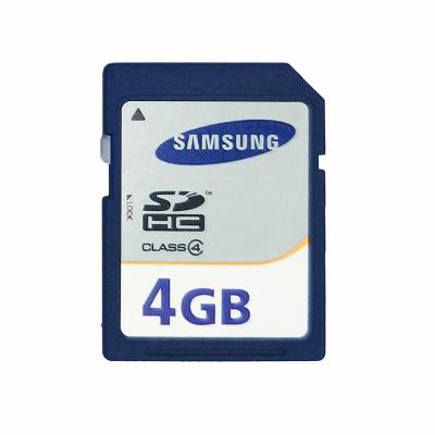 China Blue Plastic Class 4 Camera SD Card 4GB Secure Digital 4GB SD Card UPC 0023942961710 for sale