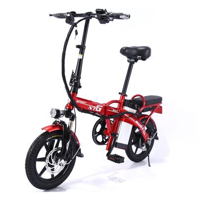 China Light Standard High Quality Mini Full Suspension Powerful Mid Drive Folding Electric Bicycle for sale