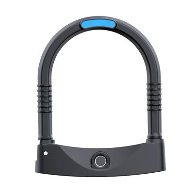 China Best Wear Resistant Selling IP65 Anti Fingerprint Motorcycle U Lock Bike Resistant Smart Cut Anti Theft Lock for sale